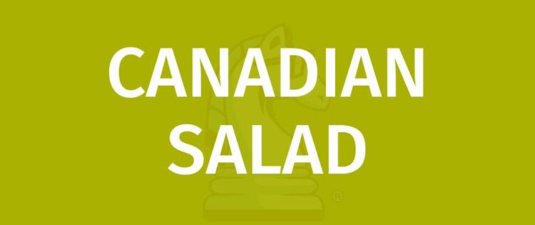 Канадалық салат ойынының ережелері - канадалық салатты қалай ойнауға болады