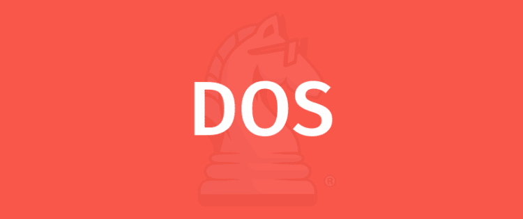 Правила на играта DOS - Как се играе DOS