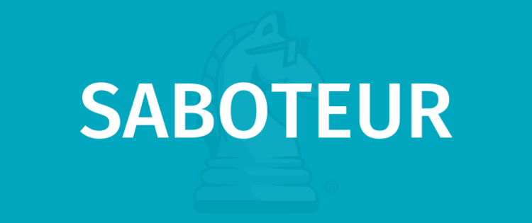 SABOTEUR - تعلم كيفية اللعب مع Gamerules.com