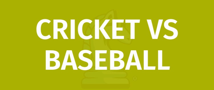 CRICKET VS BASEBALL - Spulregels