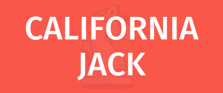 CALIFORNIA JACK - Pelajari Cara Bermain Dengan Gamerules.com