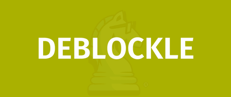 กฎของเกม DEBLOCKLE - วิธีเล่น DEBLOCKLE