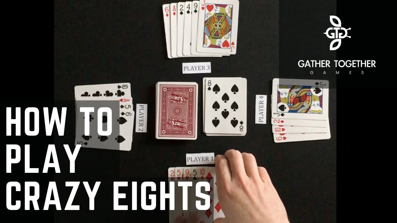 Правила на играта Crazy Eights - Как се играе Crazy Eights