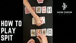 Spit/Speed ​​карт тоглоомын дүрэм - Spit хэрхэн тоглох вэ